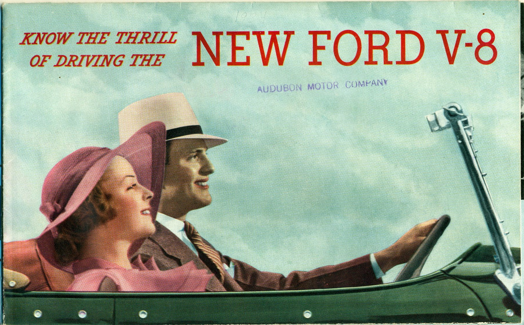 Front of th 1934 Ford Brochure